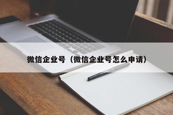 微信企业号（微信企业号怎么申请）